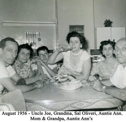August 1956 - Family, Auntie    Ann's2